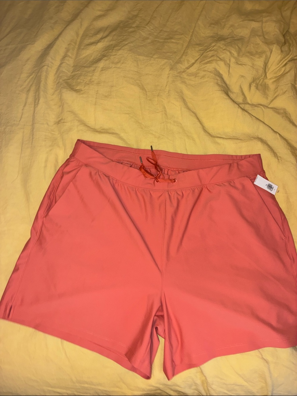 Old Navy Coral Drawcord Athletic Shorts